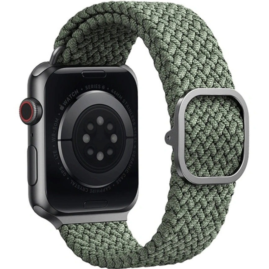 Ремешок Uniq Aspen Design Strap Braided для Apple Watch 38/40/41 Green фото 1