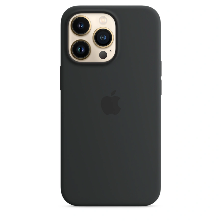 Силиконовый чехол Apple MagSafe для iPhone 13 Pro Dark Night фото 5