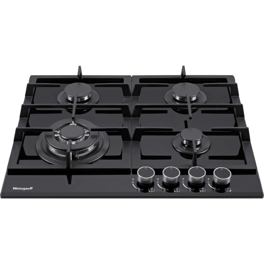 Газовая варочная панель Weissgauff HGRG 641 BG Black фото 3
