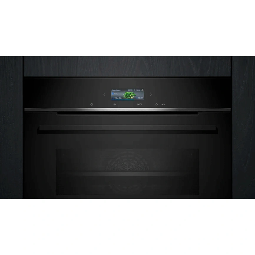 Электрический духовой шкаф Siemens HB734G1B1 Black фото 2