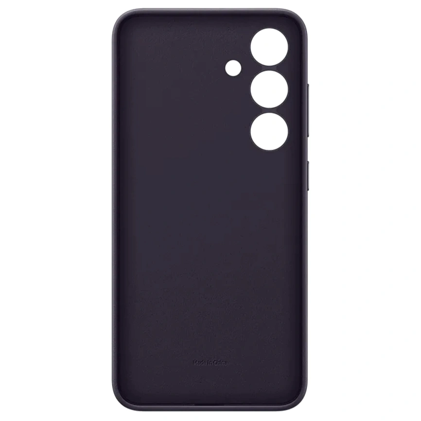 Чехол Samsung Vegan Leather Case для S24 Plus Dark Violet фото 5