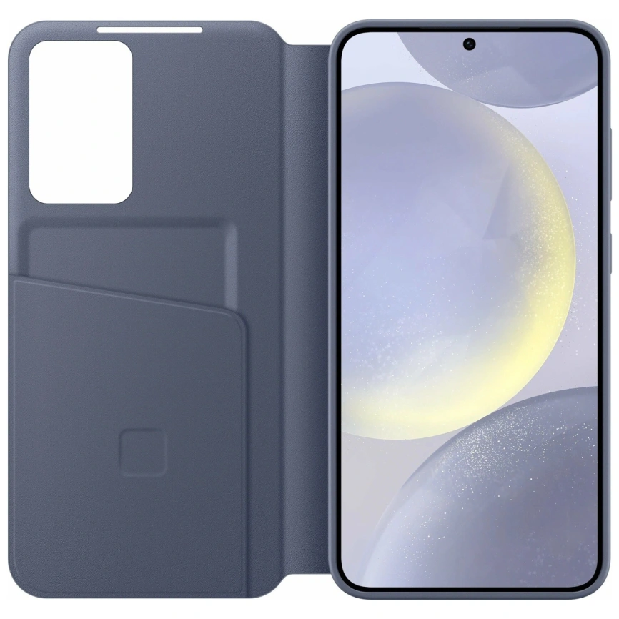Чехол-книжка Samsung Smart View Wallet Case для S24 Plus Violet фото 3