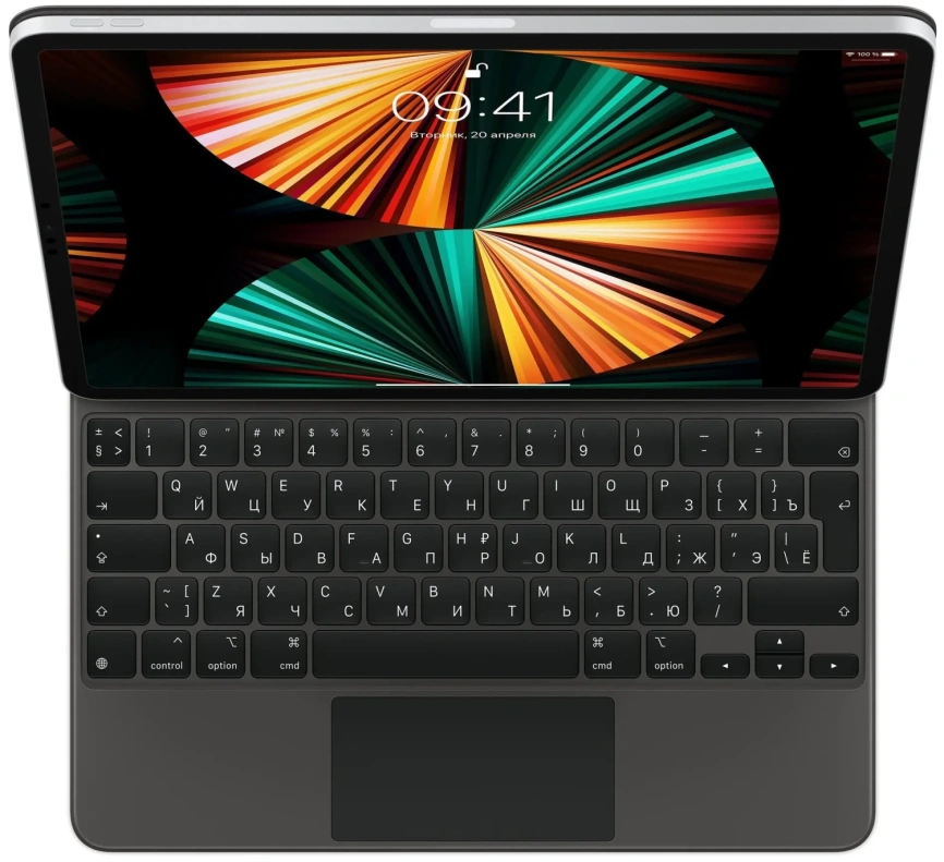 Клавиатура Apple Magic Keyboard для iPad Pro 12.9 (MJQK3RS/A) 2021 Black фото 1