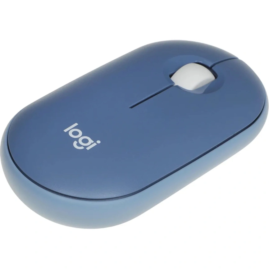 Беспроводная мышь Logitech Pebble M350 Blueberry (910-006655) фото 4