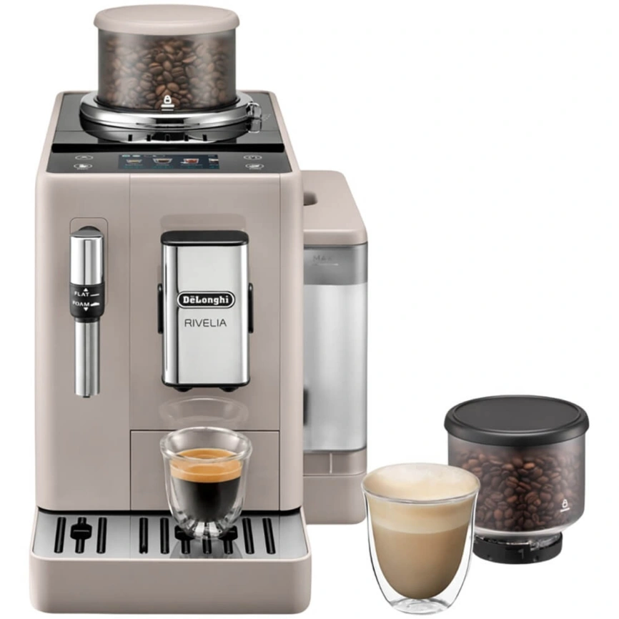Кофемашина DeLonghi Rivelia Perfetto EXAM440.35.BG Sand Beige фото 2
