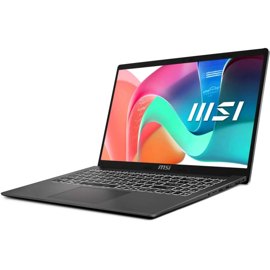 Ноутбук MSI Modern 15 F1MG-1200RU 15.6 IPS/ i5-120U/16GB/512GB SSD (9S7-15S111-1200) Classic Grey фото 4