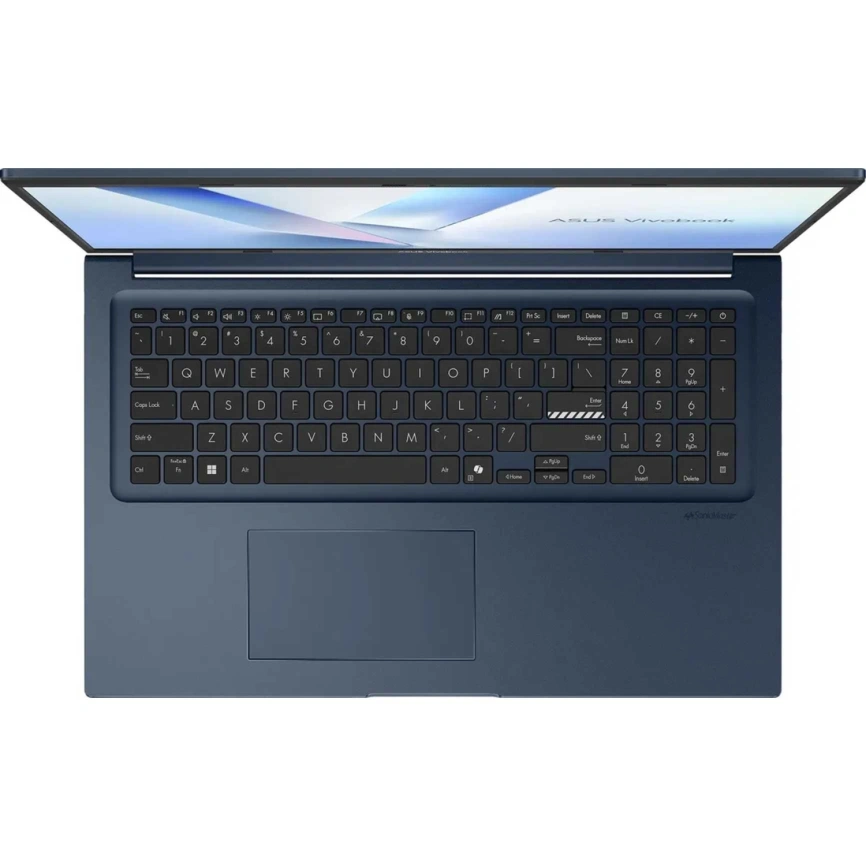 Ноутбук ASUS VivoBook 17 X1704MA-AU010 17.3 IPS/ i5-320/16GB/512GB SSD (90NB17V2-M000Y0) Quiet Blue фото 5