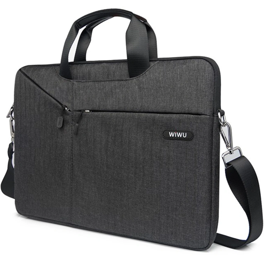 Сумка WiWU для ноутбуков Gent Business Handbag 15.4-16 Black фото 2