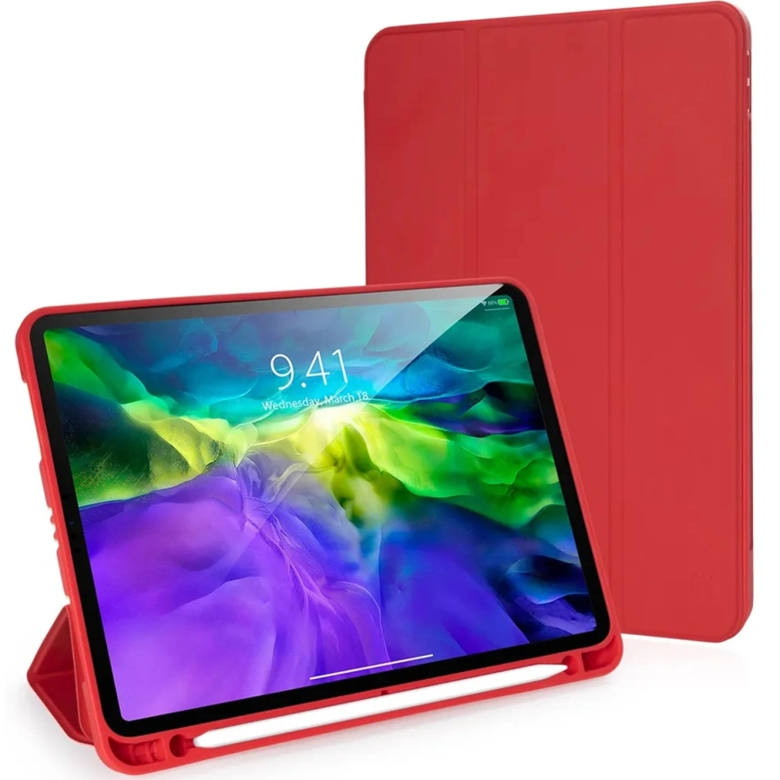 Чехол Gurdini Milano Series для ipad Air 11 (2025) Red фото 1