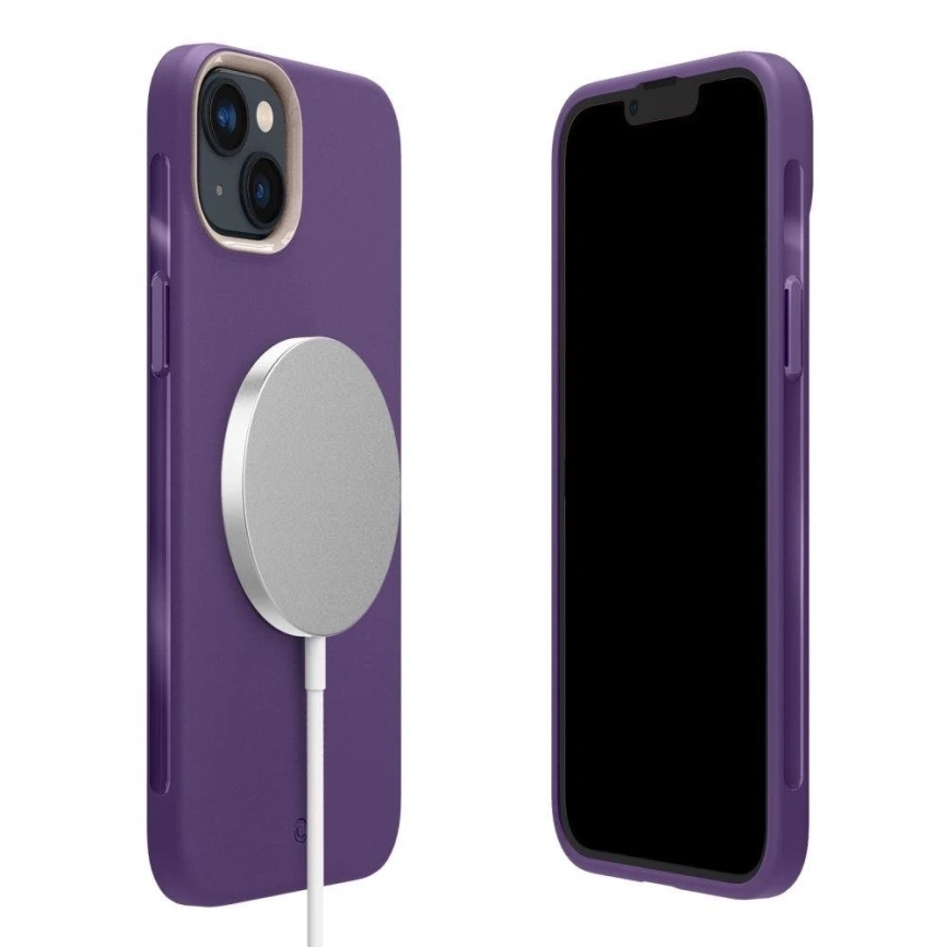 Чехол Spigen Cyrill UltraColor MagSafe для iPhone 14 Plus (ACS05489) Purple фото 4