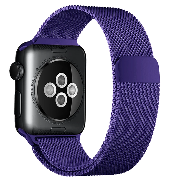 Ремешок Mokka Milanese Loop для Apple Watch 38/40/41mm Bright Purple фото 1