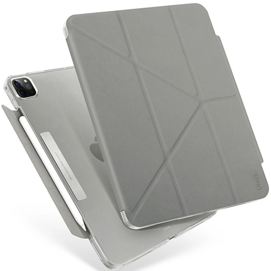 Чехол Uniq Camden для iPad Pro 11 (2022/21) Grey фото 1