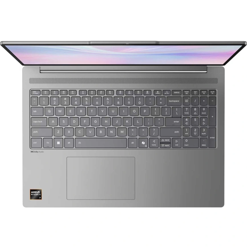 Ноутбук Lenovo IdeaPad Slim 5 16AKP10 16 OLED/ R5 AI 340/16Gb/512Gb SSD (83HY000PRK) Luna Grey фото 5