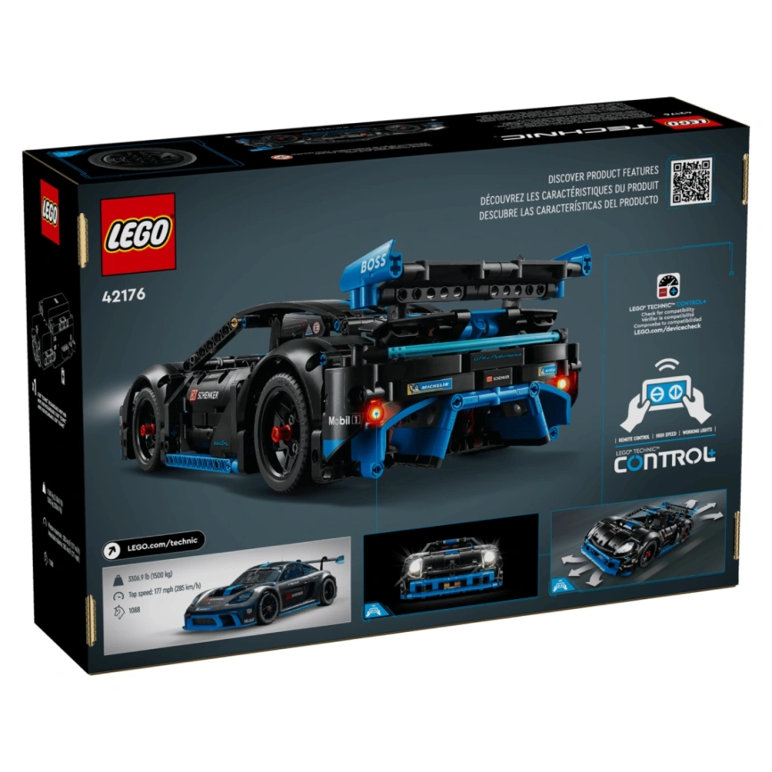 Конструктор LEGO Technic Porsche GT4 e-Performance Race Car 42176 фото 7