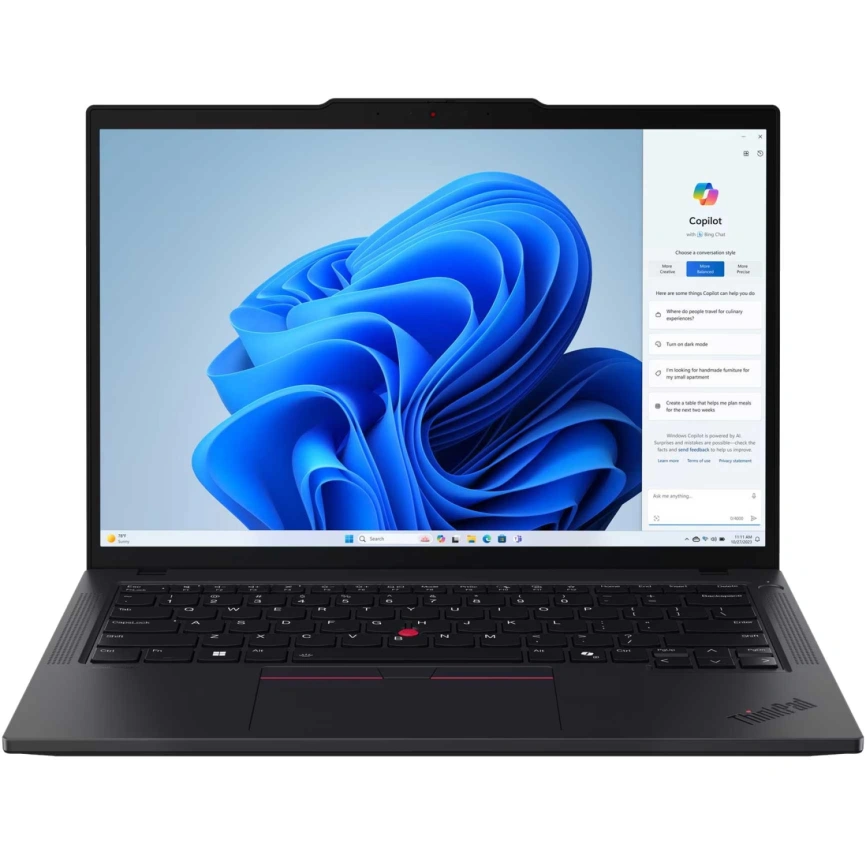 Ноутбук Lenovo ThinkPad T14 G5 14 IPS/ i7-165U Ultra/32Gb/512Gb SSD (21M08NUS) Black фото 5