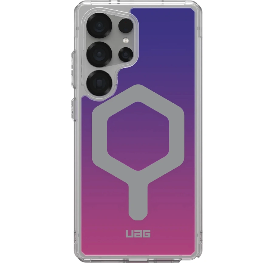 Чехол UAG MagSafe Plyo Pro для Samsung S25 Ultra Purple/Pink Ombre фото 1