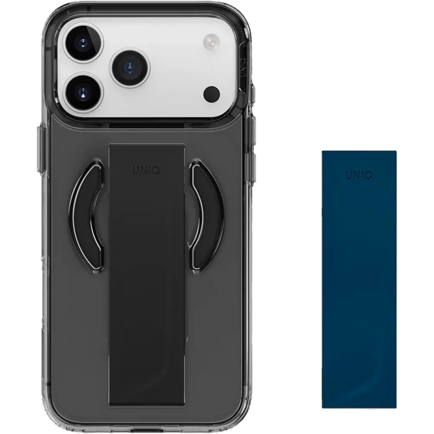 Чехол Uniq Heldro Air Slim FlexGrip Case with Magnetic Charging для iPhone 17 Pro Vapour Smoke фото 5