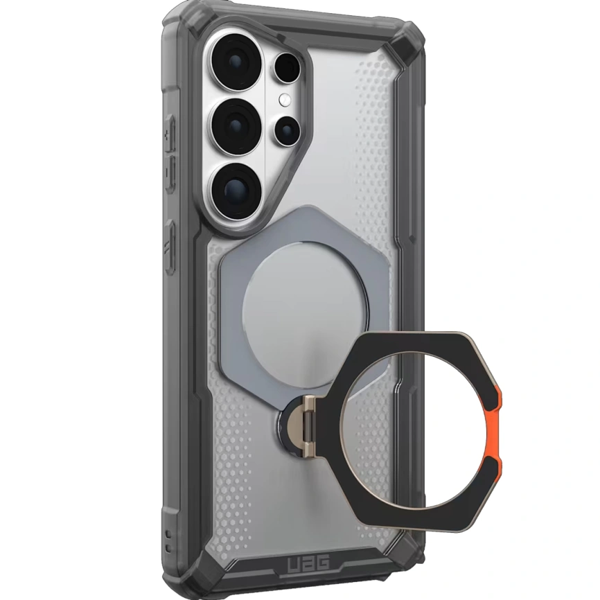 Чехол UAG Plasma XTE 360 Case with MagSafe для Samsung Galaxy S26 Ultra Ash (214525113131) фото 5