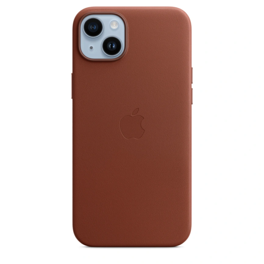 Кожаный чехол Apple MagSafe для iPhone 14 Umber фото 2