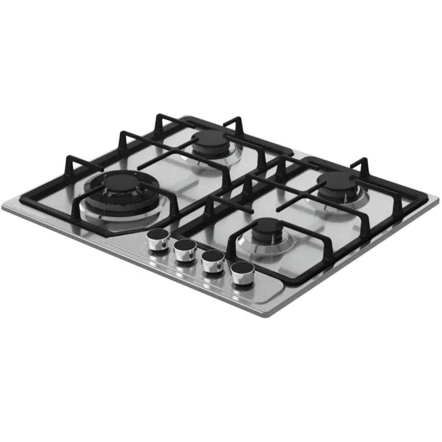Газовая варочная панель Kuppersberg FS 60 X Stainless Steel фото 2