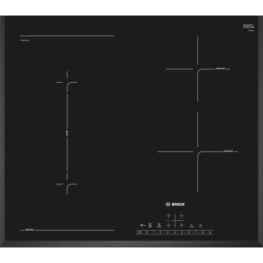 Варочная панель Bosch PVS651FB1 Black фото 1