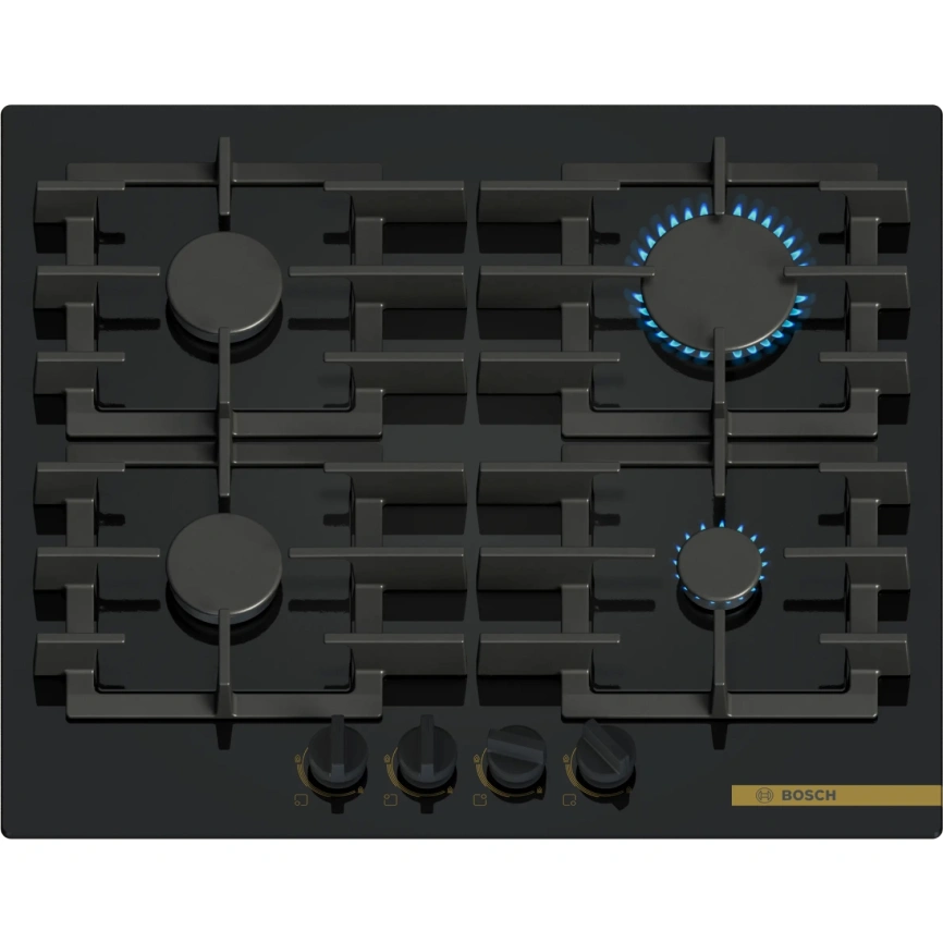 Газовая варочная панель Bosch Serie 6 PPP6B6J40R Black фото 1