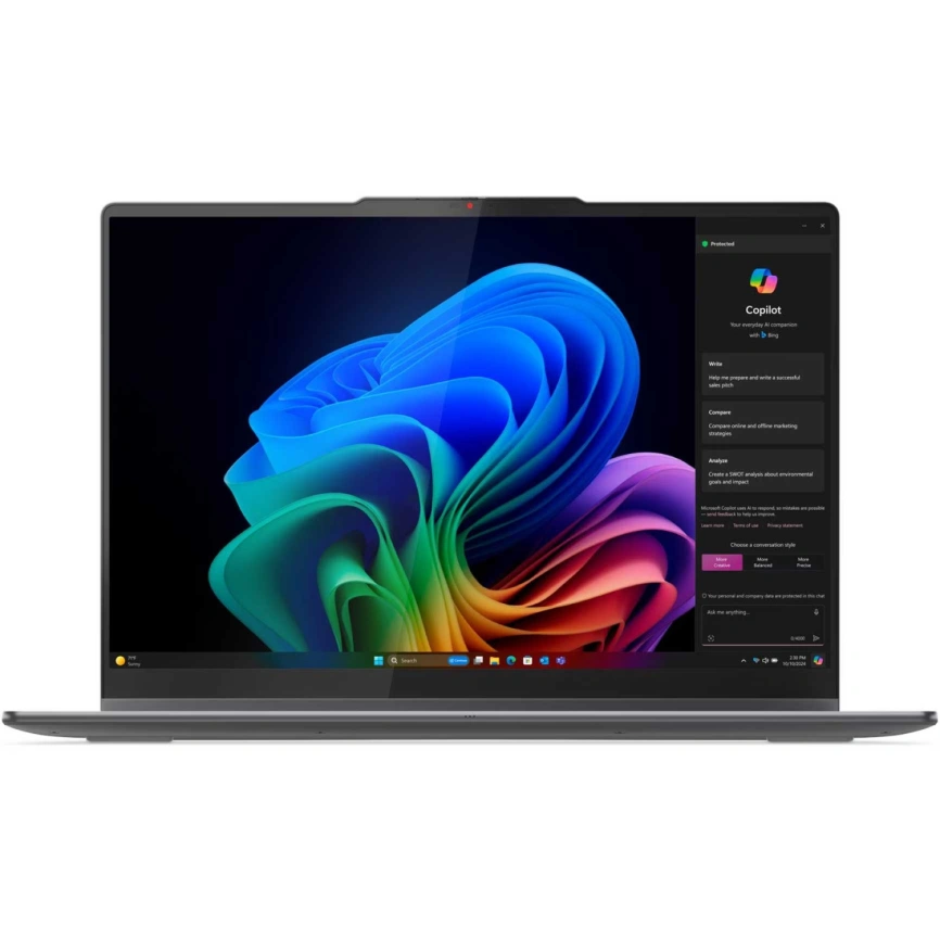 Ноутбук Lenovo Yoga 7 2-in-1 16ILL10 16 IPS/ i5-226V Ultra/16GB/512GB SSD (83JT0000US) Luna Grey фото 2
