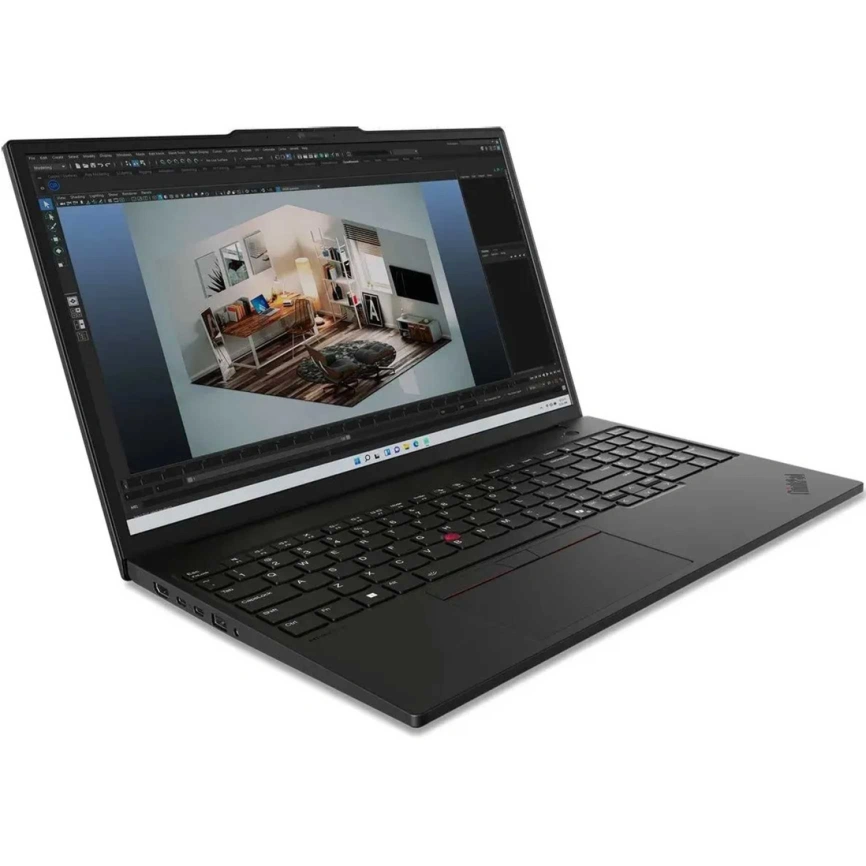 Ноутбук Lenovo ThinkPad P16S G3 16 IPS/ i7-155H Ultra/32GB/1TB SSD (21KTS4H900) Black фото 3