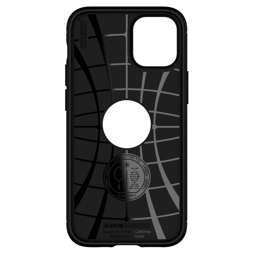 Чехол Spigen Rugged Armor для iPhone 12 Mini ( ACS01743) Black фото 5