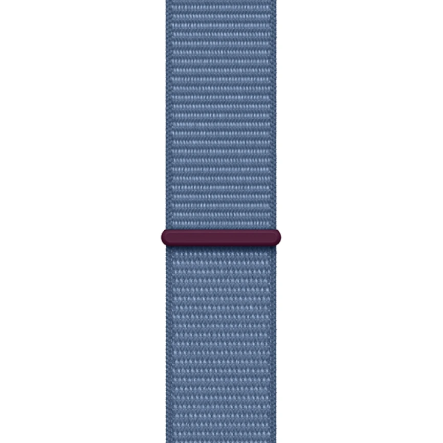 Смарт-часы Apple Watch SE (2023) 44mm Silver Aluminium Case with Storm Blue Sport Loop (MREF3) фото 2