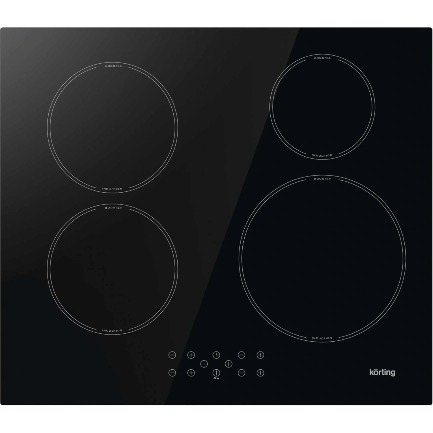 Индукционная варочная панель Korting HI 64044 B Black фото 1