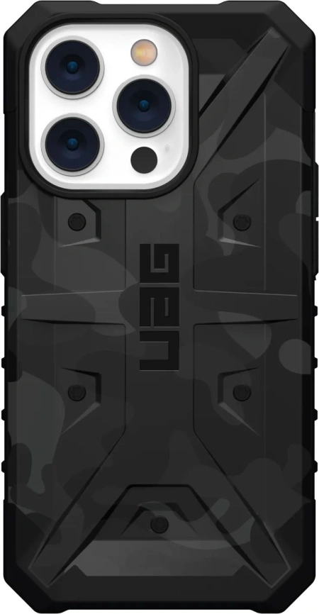 Чехол UAG Pathfinder SE для iPhone 14 Pro Black Midnight Camo фото 3