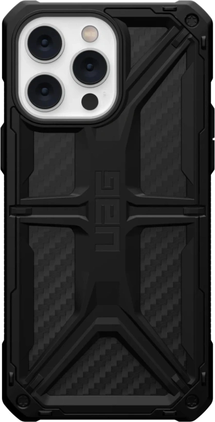 Чехол UAG Monarch для iPhone 14 Pro Max Carbon Fiber фото 8