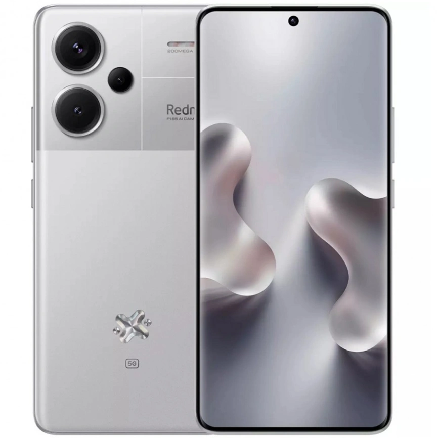 Смартфон Xiaomi Redmi Note 13 Pro Plus 5G 12/512Gb Mystic Silver Global Version фото 1