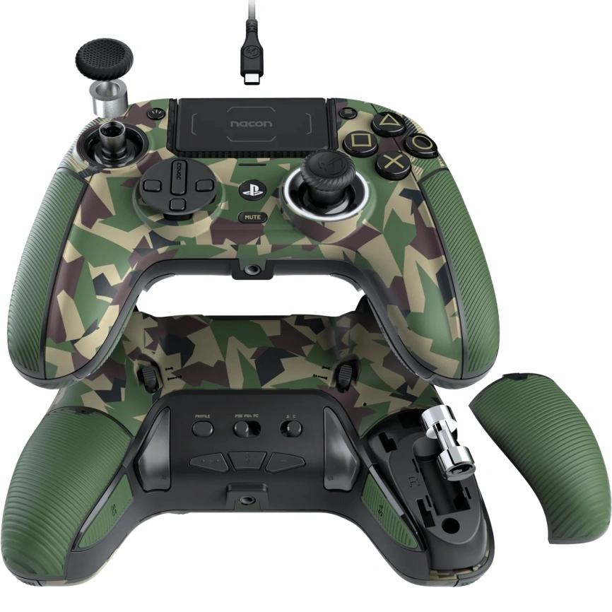 Джойстик беспроводной Nacon Revolution Pro 5 Forest Camouflage фото 6