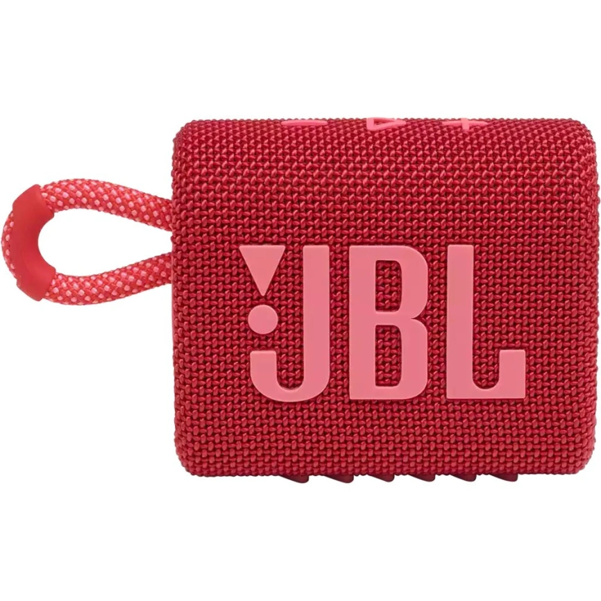 Беспроводная акустика JBL GO 3 Красный фото 8