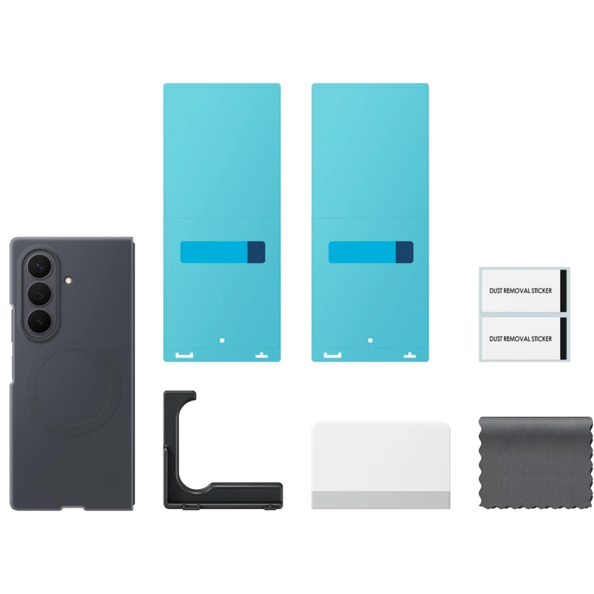 Чехол Samsung Silicone Magnet Case для Galaxy Z Fold8 Ultra Black фото 5