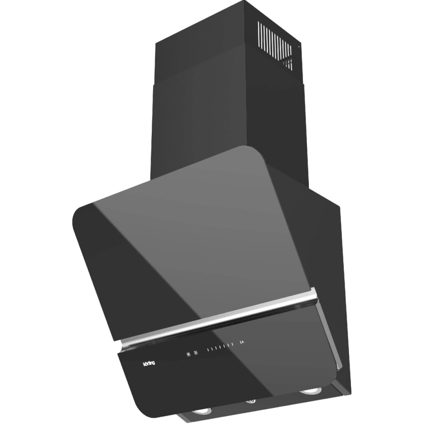 Встраиваемая вытяжка Korting KHC 69499 GN Black фото 1