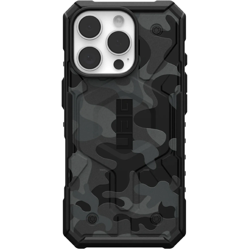 Чехол UAG MagSafe Pathfinder SE для iPhone 16 Pro Midnight Camo фото 1