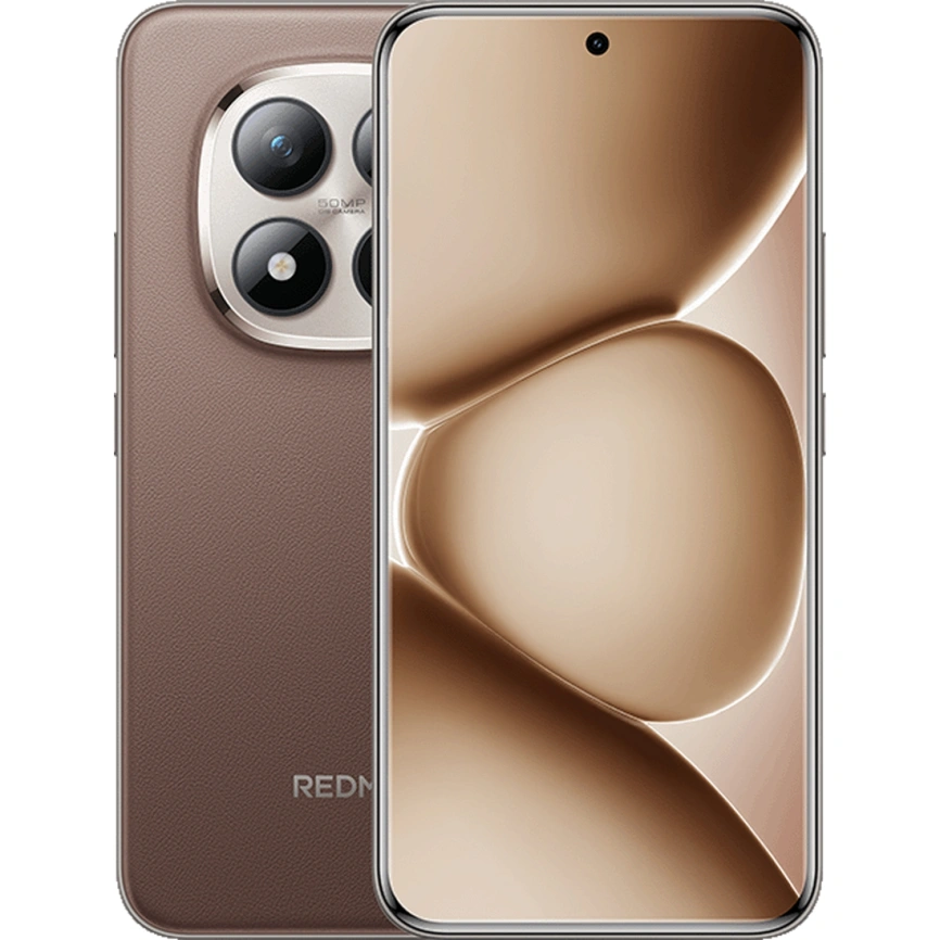 Смартфон Xiaomi Redmi Note 15 Pro Plus 5G 12/256Gb Mocha Brown Global Version фото 1