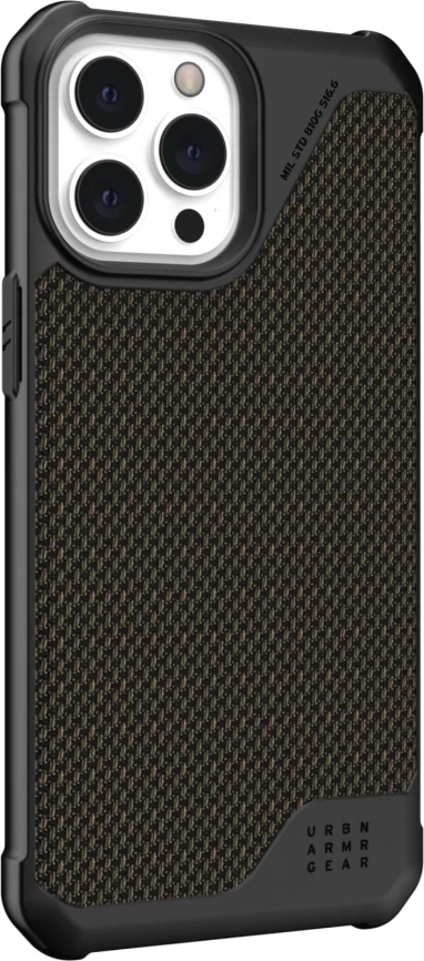 Чехол UAG Metropolis LT для iPhone 13 Pro Max (11316O113972) Kevlar Olive фото 5