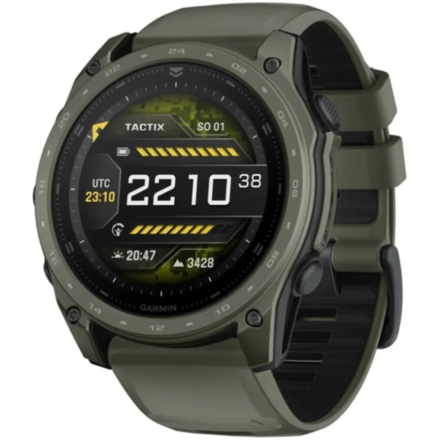 Смарт-часы Garmin Tactix 8 51mm Amoled Cerakote Ultralight Solver (010-04553-11) Olive Drab фото 1