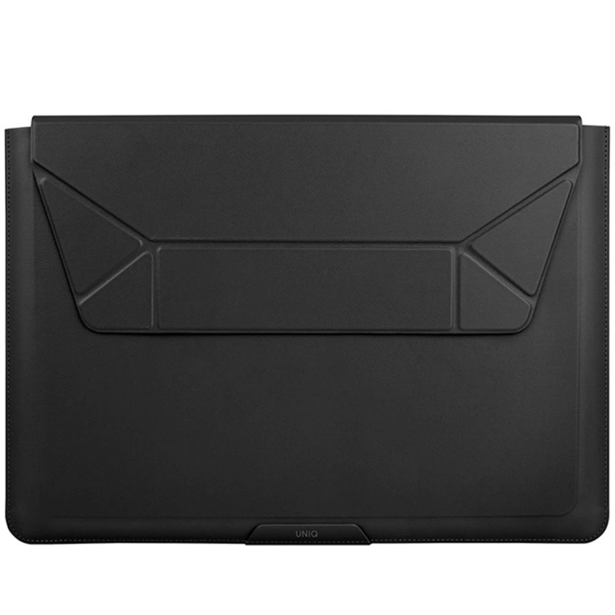 Чехол-подставка Uniq OSLO Laptop Sleeve для ноутбуков 14 Jet Black фото 1