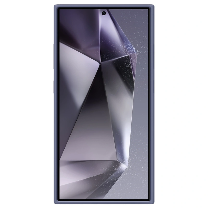 Чехол Samsung Silicone Case для S24 Ultra Violet фото 2