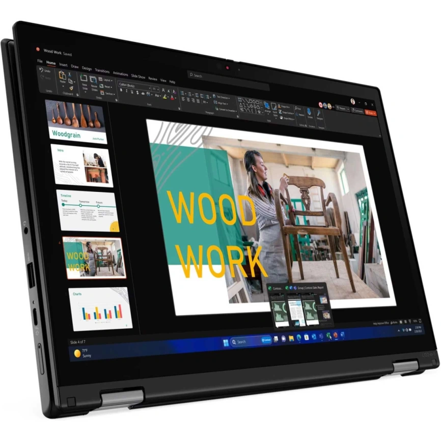 Ноутбук Lenovo ThinkPad L13 G5 13.3 IPS/ i7-155U Ultra/16GB/1TB SSD (21LNA02JCD) Black фото 2