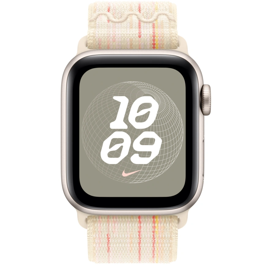 Ремешок Apple Watch 42mm Starlight/Pink Nike Sport Loop фото 3