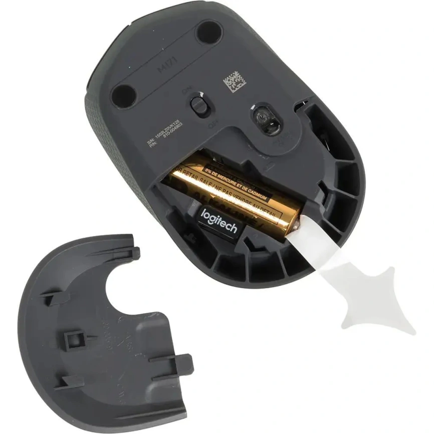 Беспроводная мышь Logitech M171 Black (910-004424) фото 5