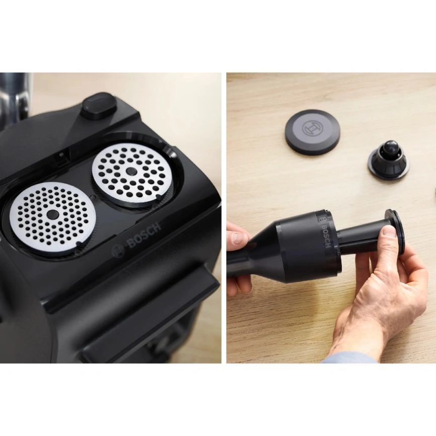 Мясорубка Bosch MFWS440B Black фото 6