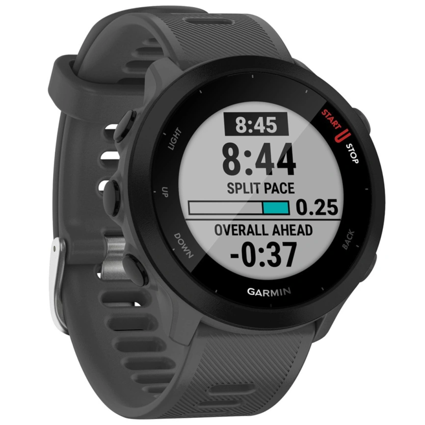 Умные часы Garmin Forerunner 55 (010-02562-13) Monterra Grey фото 3