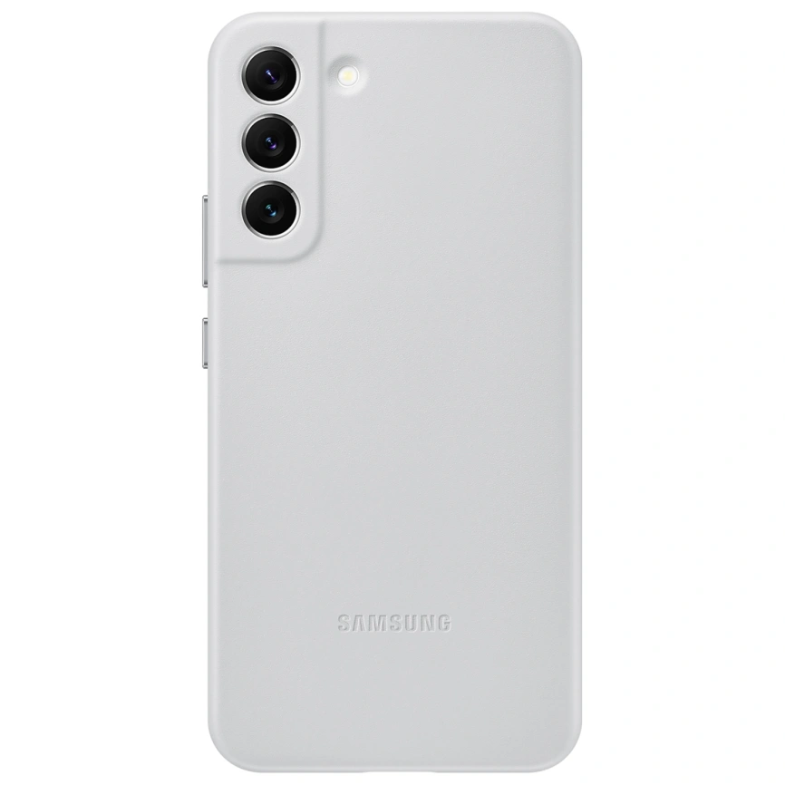 Чехол Samsung Leather Cover для Galaxy S22 Plus (EF-VS906LJEGRU) Light Grey фото 3